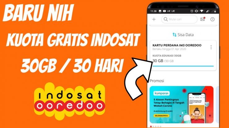 Cara Mendapatkan Kuota Dari Aplikasi My3 Indosat Ooredoo