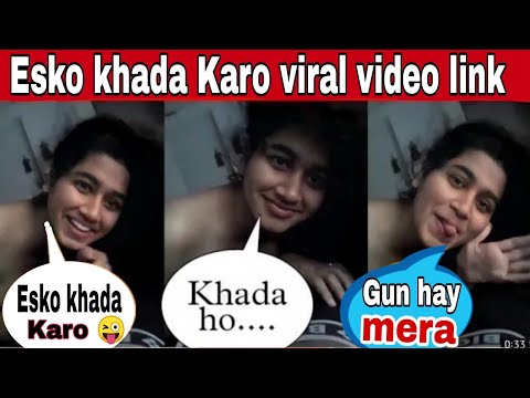 Full Isko Khada Karo Viral Video