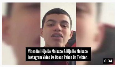 Link Video Del Hjo De Molusco Instagram Ocean Pabon Twitter And Instagram