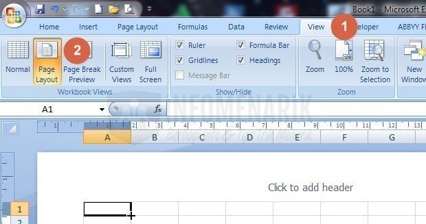 Tips Sangat Mudah Print Gambar Besar Pada Banyak Kertas Berukuran Kecil Di Office Excel