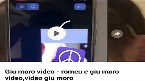 New Link Video Da Giu Moro Tiktok & Giu Moro Vídeo