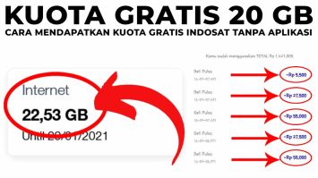 Inilah 5 Cara Agar Mendapatkan Kuota Gratis Indosat Ooredoo 2023 Bisa Dapat Kuota Puluhan GB!
